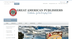 Desktop Screenshot of greatamericanpublishers.com